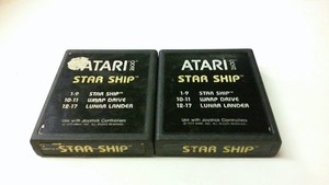 Cartouche Star Ship Pour Atari 2600 – Jeu Vintage 1977 Avec Boîte Et Manuel