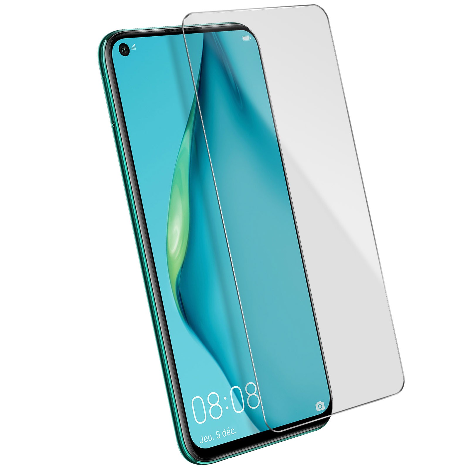 Film Huawei P40 Lite transparent pour protéger l'écran des rayures de clés au quotidien