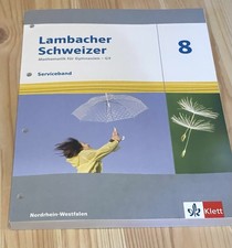 Lambacher Schweizer 8 G9 Serviceband. Nordrhe...