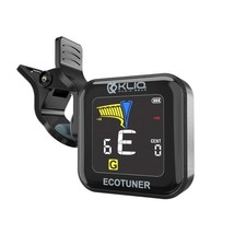 KLIQ EcoTuner - USB Rechargeable Clip-On Tuner for All EcoTuner, Black