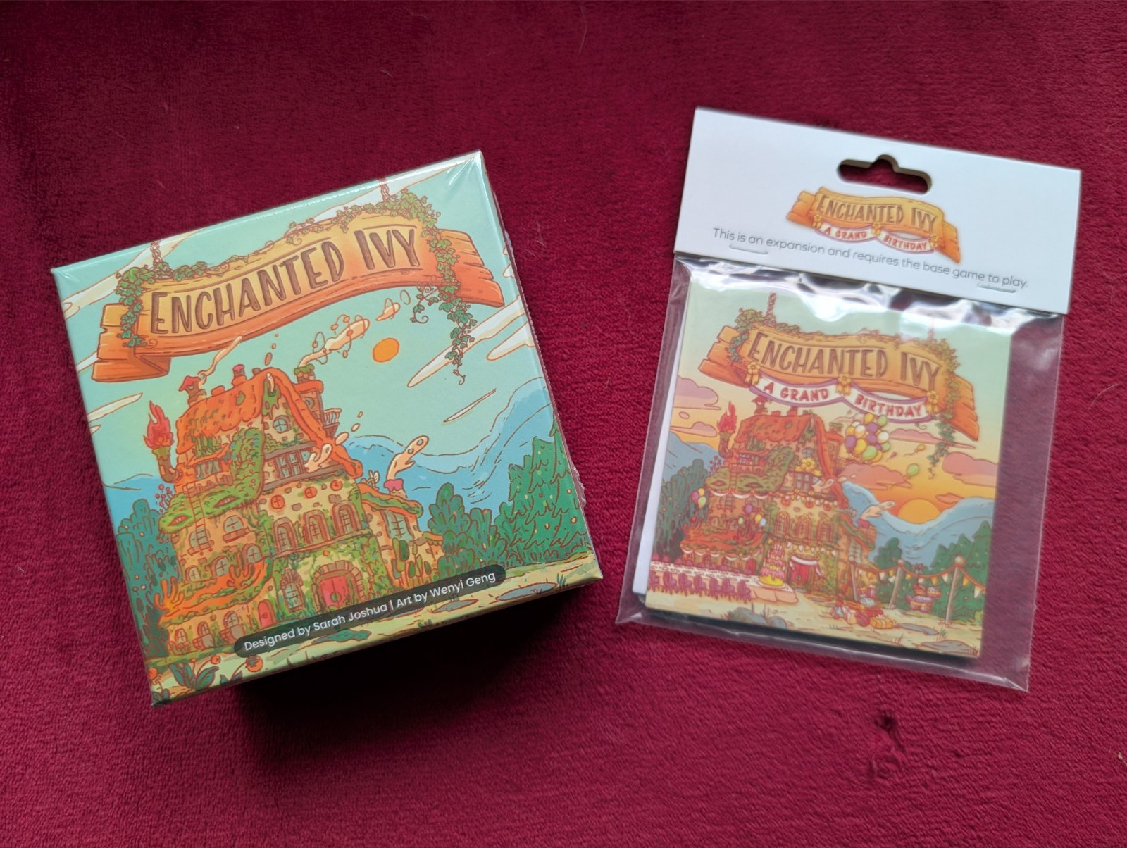 ENCHANTED IVY New Board Game by Allplay with Exclusive Expansion *SEALED*