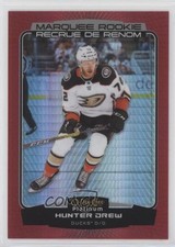 2022 O-Pee-Chee Platinum Marquee Rookies Red Prism 198/199 Hunter Drew #214 7l6