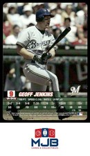 2005 MLB Showdown Geoff Jenkins #179 Milwaukee Brewers