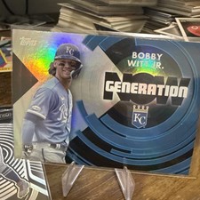 2022 Topps Baseball Bobby Witt Jr RC Generation Now Insert SD6376