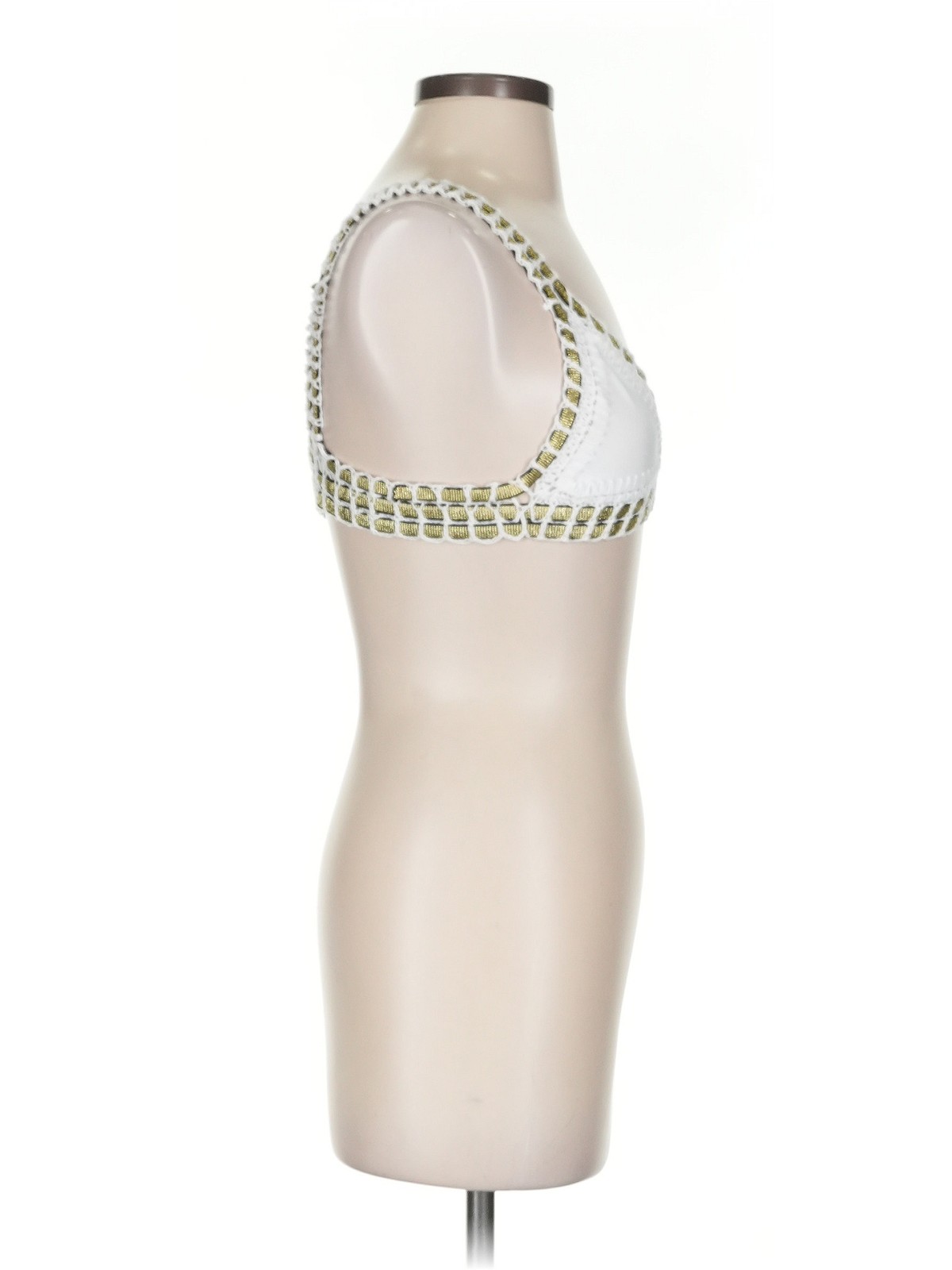 Unbranded Women White Tank Top S - image 3