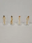 4 Vintage Federal Glass PeekA Boo glasses  pin up strip tease