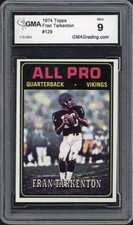 Fran Tarkenton Cards, Rookie Card and Autographed Memorabilia Guide 10