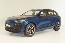 Audi Q6 E-Tron (GF) SUV 2024, blue, 5012326651, Spark 1:18