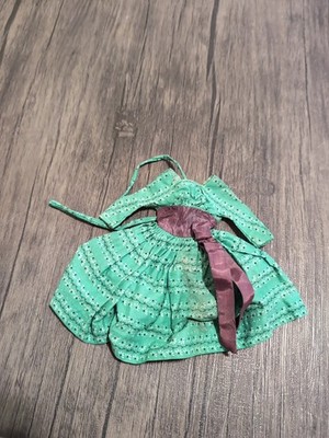 1963 VINTAGE BARBIE SWINGIN' EASY GREEN DRESS #955 Japan READ