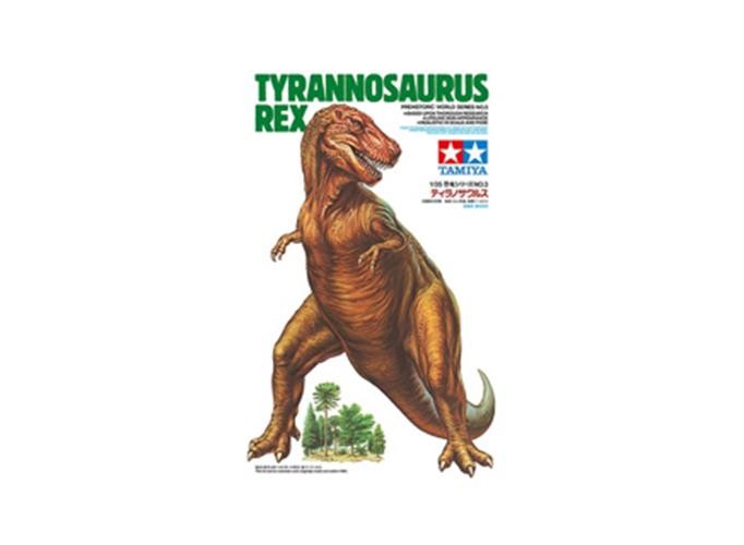 Tamiya Tyrannosaurus Rex 1/35 Scale Model Prehistoric dinosaur Kit 60203