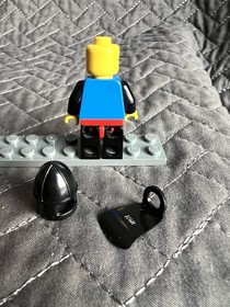 LEGO Black Falcon Minifigure Castle cas098 6102 6062 CMF Minifig