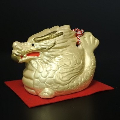 Japanischer Sternzeichen (Eto) Drache Dorei (Tonglocke) - Neujahrsglücksbring...
