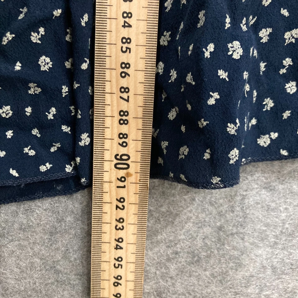 Brandy Melville женская юбка один размер синий цветочный эластичный пояс макси 33310 - Изображение 4 из 4