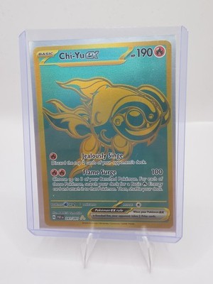 Mint Chi-Yu ex - 241/091 - Hyper Rare Pokemon Paldean Fates