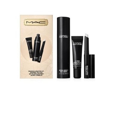 MAC Cosmetics Primped & Prepped Kit: Radiant Yellow NIB