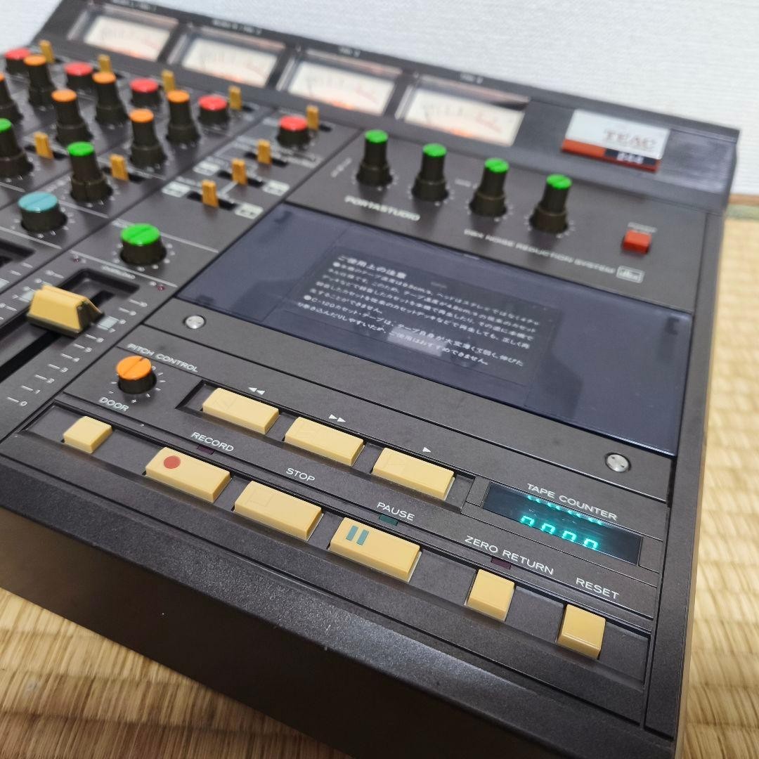 TASCAM Portastudio 244 TEAC Multitrack Cassette Recorder Vintage