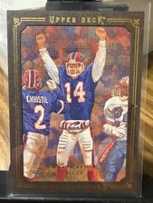 2008 upper deck masterpieces Frank Reich #35 /99 Bills