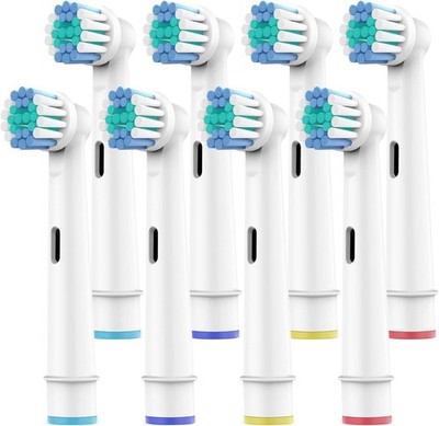 SetSail Toothbrush Heads for Oral B 8 Pack Precision Clean Replacement Heads