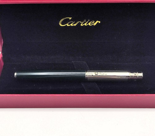 Seltener Cartier Santos De Cartier Special Limited Edition Tintenroller mit Box - Bild 3 von 10