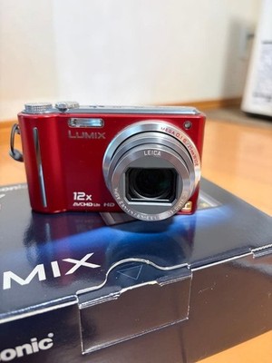 Panasonic Panasonic LUMIX TZ7 LEICA Lumix TZ7 Red Compact Digital