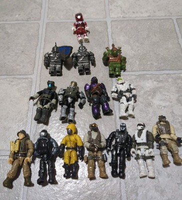 MEGA BLOCKS CONSTRUX HALO CALL OF DUTY MINI FIGURE MIXED Lot of 15