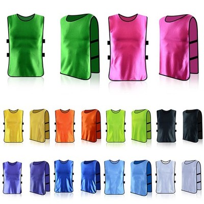 Neu Qualität Weste Fußball Trikots Atmungsaktiv Basketball Bibs Cricket