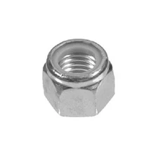 100 6mm-1.0 Metric Nylon Insert Lock Nuts DIN 985