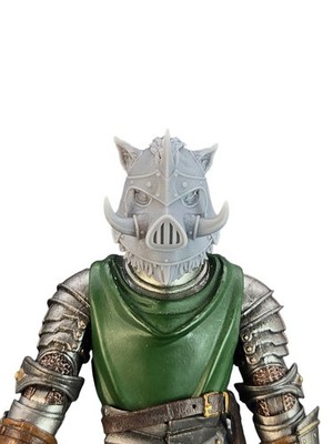 Custom 3d Printed Boarrior Headsculpt For Mythic Legions 1/12 Scale 