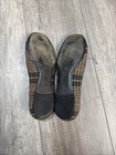 Tory Burch Women’s Serena 2 Brown Wool Plaid Slip On Flats Shoes Size 7M — photo 4