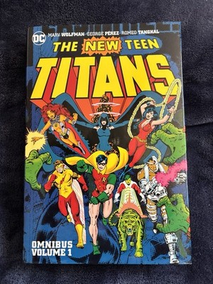 The New Teen Titans Omnibus Vol 1 Marv Wolfman George Perez Starfire Cyborg