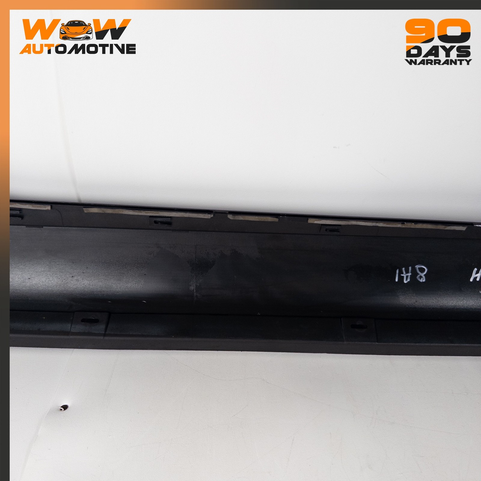 07-11 BENTLEY CONTINENTAL GTC RIGHT PASSENGER SIDE SKIRT ROCKER PANEL BLACK OEM