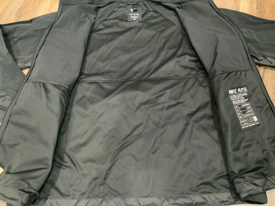 Nike Dri-FIT ADV APS Fitness Zip-Up Jacket Black DX0930-010 Men’s Sz XL - Image 4 of 4
