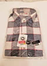 Vintage Arrow Sport Flannel, NOS w/ tags, Mens Size L, 100 Cotton, Plaid