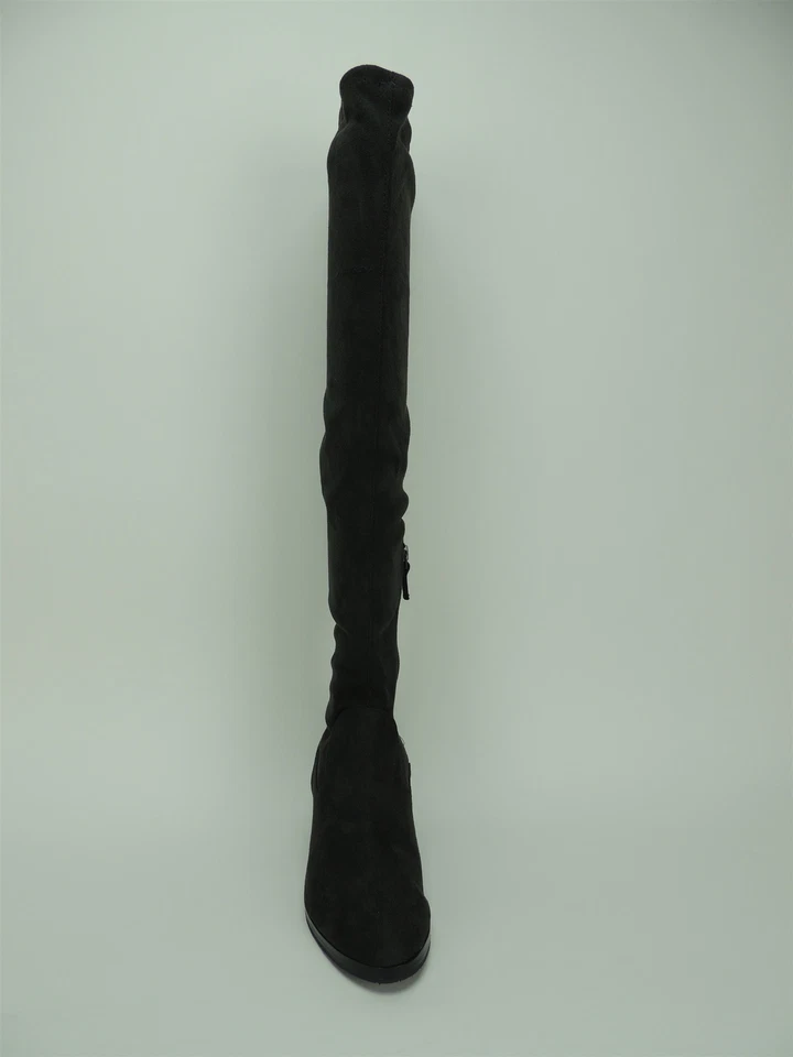 Botas por encima de la rodilla Elie Tahari Corbin para mujer color carbón talla 5 M Foto 2 de 4