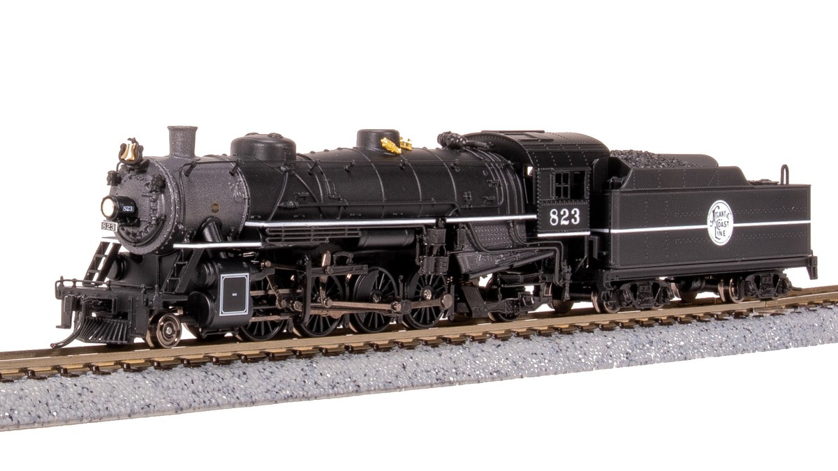 Broadway Limited N USRA 2-8-2 Light Mikado Atlantic Coast Line ACL