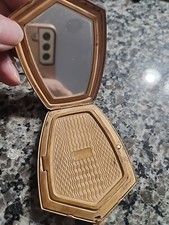 Vintage American Beauty Pocket Mirror - Made In USA