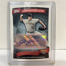 Joel Hanrahan 2010 TOPPS Peak Performance Autographed Card