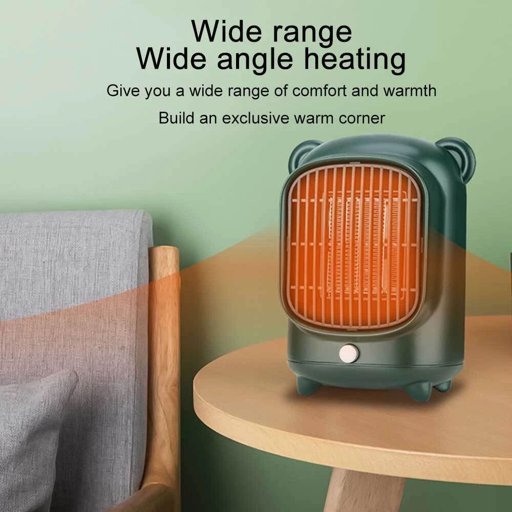 Portable Electric Heater Handier Heating Warm Air Handy Blower Room Fan  Warmer | eBay