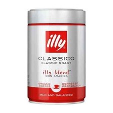 ILLY CLASSICO - Ground Coffee Tin 250g /8.8 o...