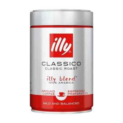 ILLY CLASSICO - Ground Coffee Tin 250g /8.8 oz