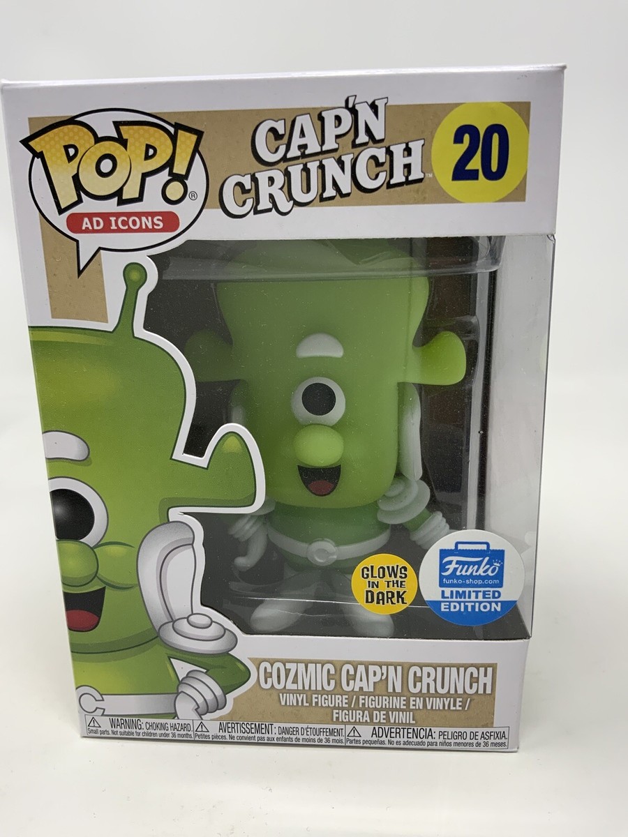 Funko Pop Cosmic Capt'N Crunch Ad Icons Glow In The Dark Shop