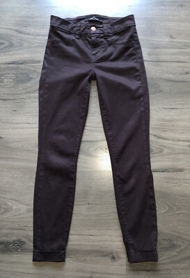 J BRAND Anja Cuffed Crop Skinny Jean Luxe Sateen Sz 23