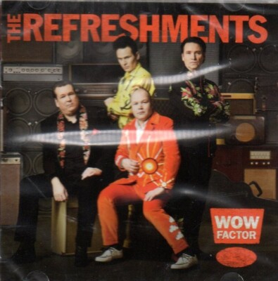 CD The Refreshments WOW Factor Schweden 2014 NEI NEW