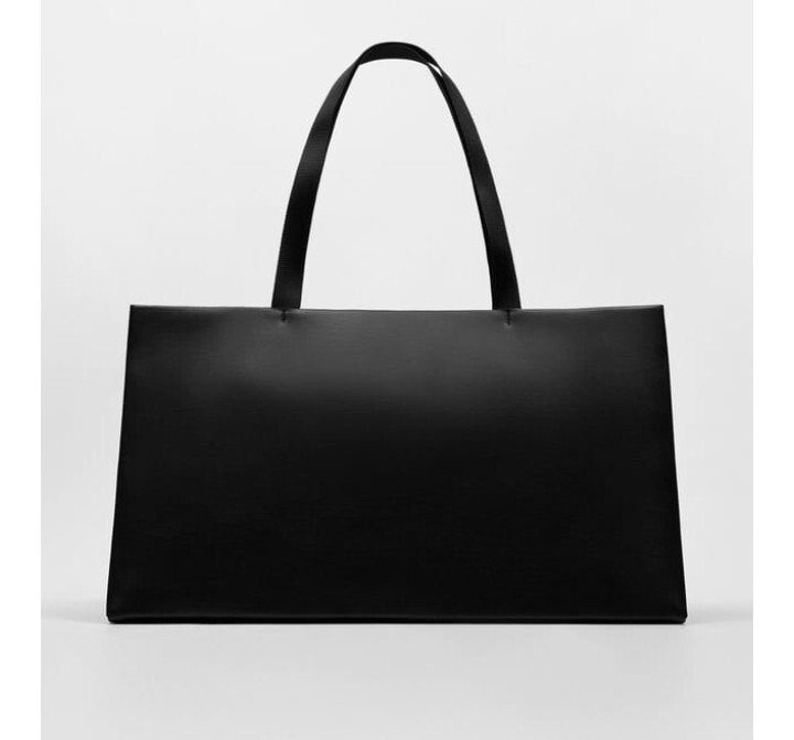 Zara Men's Black Semi-rigid Bag