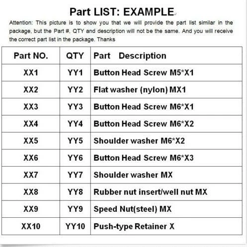 Kit completo de parafusos de carenagem parafusos de fixação serve para Honda CBR 250R 2011-2013 - Imagem 2 de 4