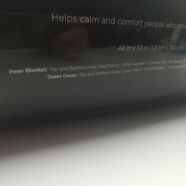 Tranquility Temperature Balancing Weighted Blanket with Washable Cover