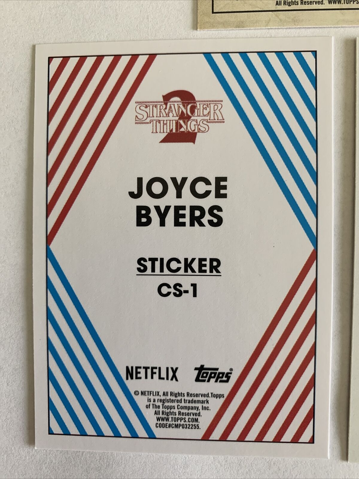 STRANGER THINGS Character Card & Stickers WILL BYERS ST-7, 7 of 20