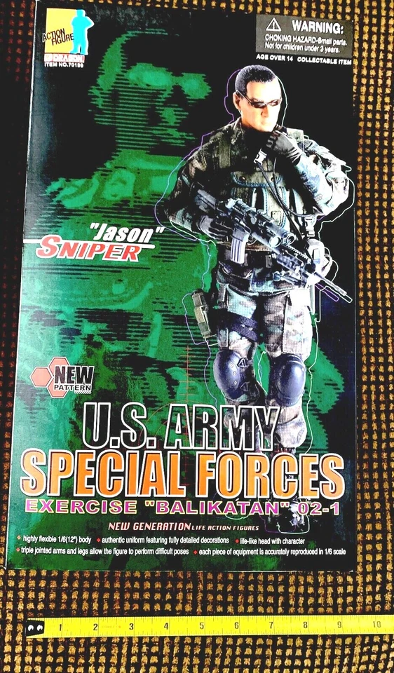 Ejército Fuerzas Especiales Francotirador Ejercicio Balikatan 02-1 Nunca Abierto Artículo de Coleccionistas Foto 2 de 4