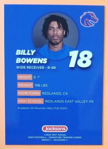 2022 Boise State Series 1 Football Cards - You Pick your Card Complete your Set  - Bild 47 von 203