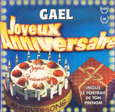 Joyeux Anniversaire Gael 10 Titres Ebay